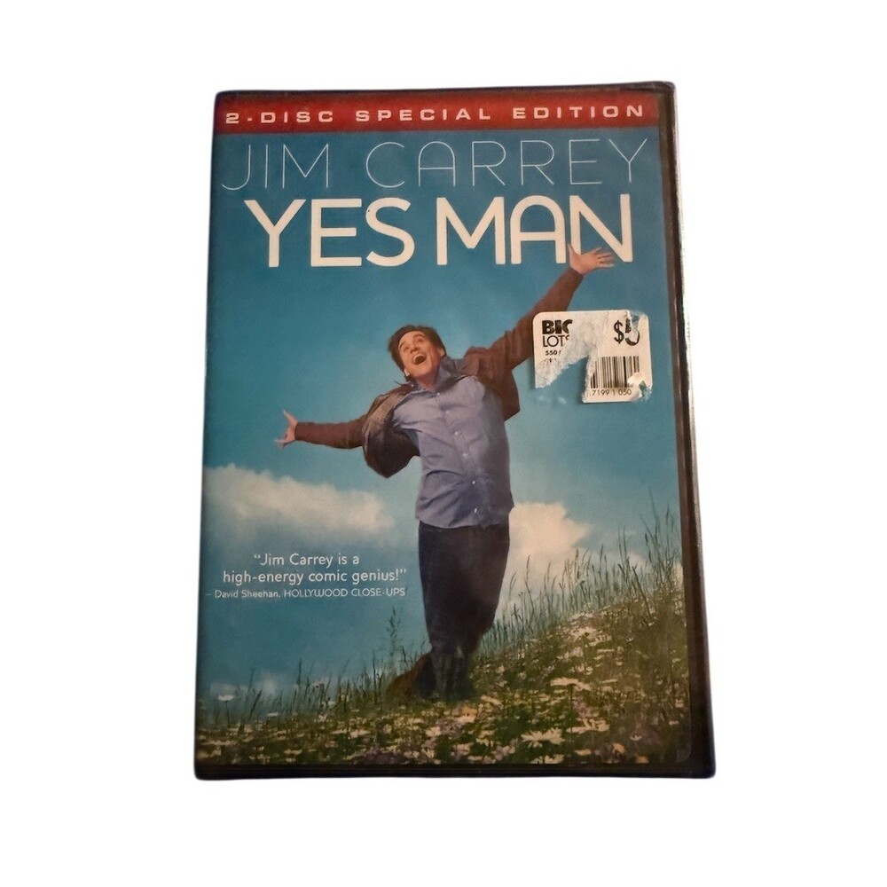 Yes Man DVD 2-Disc Special Edition Widescreen Comedy Jim Carrey PG-13